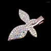 Clip per capelli Arrivo Rhinestone Crystal Butterfly Clip Hairpin for Women Girls Fashion Jewelry