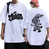 T-shirt pour femmes robe de femme de taille plus de taille Newjeans Bunny graphique T-shirt mode HARAJUKU T-shirts hommes femmes kpop manches courtes coton t-shirtl2403