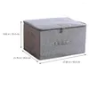 Storage Bags Sundries Organizer Book Case Collapsible Bins Toys Holder Lids Household Container Organizing Large