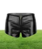 Faux Shorts en cuir pantalon Front Zipper Blanc noir noir Shorts Bandage sexy Mini Femmes Shorts Y2006238318492