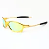 Mode gouden frame zonnebrillen sportbeschermend rij bril merk gepolariseerde zonnebrillen klassieke bril in de bril oky595