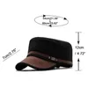 Berets Flat Top Caps Military Cadet Armee Hüte lässig Vintage Pentagramm Hut Gorras para hombres originales maquillage sephora