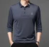 Herren Frauen langärmelte Polo-Shirt 2022 Frühling Neugeschäft lässig gesticktes Lapel-T-Shirt Männer