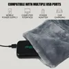 Carpets Extra Large USB Electric Heating Pad For Cramps Back Pain Relief Heat Mini Heated Blanket Hand Warming Bag Body