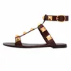 المصمم ADE Flat Women Sandal مع صندوق أنيقة مقدمة من إصبع القدم ، حفلة في الهواء الطلق متعددة الألوان غير المنزلق ، Office Office Women Shoes Luxury Classic