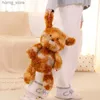 Plush Dolls Kawaii Soft Dog Plush Toy Doll Doll Decoration Decoration Toy Toy لطيف طفل صديقته عيد ميلاد هدية Y240415