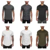 T-shirts Men's Sport Running Jogging Shirts Tops Rapide camouflage Camo Tshirts Tee Weepout Gym Vêtements Fitness Shirts Loose