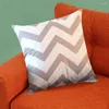 Pillow Protective Pillowcase Fade-resistant Geometric Print Soft Durable Cover With Hidden Zipper For Stylish Decoration 3