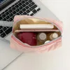 Storage Bags INS Large Capacity Cosmetic Bag For Lipsticks Toothbrush Multifunctional Portable Travel Toiletry Ladies Zippered Pencil Cas