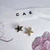 Klassieke Small Earring Designer met vergulde stervorm speciaal ontworpen voor modieuze schattige meisjes hoogwaardige verjaardagsfeestje Boutique Earring Box