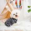 Appareils pour chiens Small Jumps Suit d'hiver Automne Plaid Plein Pet de jeu mignon Vêtements Desinger Cat harnais chiot pyjamas Chihuahua Yorkshire