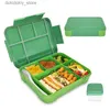 Bento Boxes Space Lunch Box Plast Portable Lunchbox Dents Office Bento Box Microwave Food Containers With Fork and Spoon L49