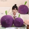 Peluş Bebekler Yaratıcı Meyve Smille Üzüm Peluş Oyuncaklar Sevimli Dolgulu Bitki Simülasyon Üzümleri Yastık Yastık Plushie Bebek Ev Dekoru Hediyeleri Y240415