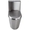 Kitchen Storage 304 Stainless Steel Flush Toilet Household Seat Anti-freezing Crack Small Anti-odor