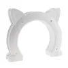 Cat Carriers Animal Security No Flap Head Shape Pet Door Easy Install Indoor Entrance ABS Puppy Cute Small Dogs Gate Hole Kitten