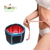 Pain Relief Waist Slimming Lipo Infrared 635Nm 860Nm Laser Led Arm Belts Red Light Therapy Belt Wrap524