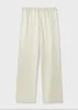 Frauenhose Satinhose Frühlings- und Sommer Elastic High Taille Glossy Casual Women