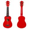 Kable bezpłatna wysyłka muzyka fancier klub kolorowy 21 "ukulele soprano baswood ukulele koncert 21 cali gitara akustyczna soprano ukulele