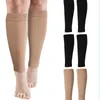 Donne calze a compressione medica calze di vitello medico prevengono vene varicose di calzini sottili uomini all'aperto che eseguono calze a pressione lunga