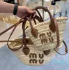 2024 Basketbag Designer Handtasche Frauen Schulter Beach Bag