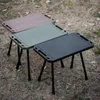 Mobili da campo Camp tavolo pieghevole portatile tavolo portatile altezza quadrata scrivania da picnic regolabile per gli accessori per accessori per accessori