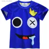 Clothing Sets Game Kids Cosplay T-Shirt Girls Boys Short Sleeve Summer Cartoon Tops Children Sports Clothing T240415