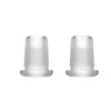 18 mm mannelijk tot 14 mm vrouwelijke glazen adapter reductor low profil bong voor 18 mm vrouwelijke gewrichtsapparaten 2 stks