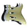 Kabel Kaish 8 Loch Metal Aluminium Anodized Vintage Style St Strat SSS Gitarren -Pickguard Passt amerikanische Kotflügelstange