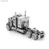 3D Puzzles Truck 3D Metal Puzzle Model Kits DIY Laser Cut Puzzles Jigsaw Toy For Children Y240415