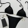 Bikini Designer Badebekleidung Frauen Swimwears sexy Badeanzug Frauen baden Schwimmanzug Anzüge Bikinis Sex Low Taille Modes Triangle Druckmusterpoolpartys Sets Sets Sets