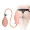 olo 팽창 식 항문 플러그 소프트 펌프 업 공기로 채워진 실리콘 엉덩이 확장기 ANUS MASSAGER 남자 여자 게이를위한 섹시한 장난감