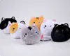 Nouveau 6 couleurs kawaii 7cm chats toys toys kelechain noir blanc chat peluche toy poupée pour la fête des enfants