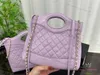 23a 31 Bags Luxury Dimbags Diamond Lattice Designer Designer Tote Bag Top Cowhide Retro Women's Midse's Gust Plouds Crossbod