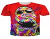 Mulheres inteiras homens 3d Biggie Shades Tshirt Rappers influentes do notório Bigbiggie Smalls Top Tops Summer Style T4446116