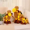 Plush Dolls Simulation desert boat camel stuffed toy childrens doll birthday gift souvenir Y240415