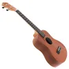 Vente de guitare 26 pouces 18 Fret Tenor ukulele acoustique guitare sapele bois ukelele hawaii 4 string guitare