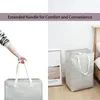 Сумки для стирки дома для хранения корзины с длинными ручками 72L Organizer Organizer Container Cesto Ropa Sucia