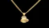 Boxing Glove Diamond Pendant Charm Necklace Sport Boxing Jewelry 316L Stainless SteelGold Color Chain For Men4731894