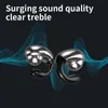 Mini Sound Digital Sports Earskydd Trådlösa hörlurar med Digital Display Bluetooth T5.3 Ear Chip Hook Earrings Earpon