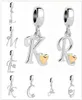 Carta de charme clássico Az Cristal pendente de contas FIT CHARMS SLATA PLUCELAS ORIGINAIS CARRAS DE CARRAS DIY MUNIMAS JOENCIAS32691148024369