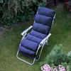 Pillow Sun Lounger Stuhl Rücken Ruhe für tiefe Sitzplatte außerhalb der Pads Veranda