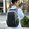 Rucksack Super USB -Ladungslaptop -Männer reflektierende Streifen Design für große Reisetaschen Männlich wasserdicht