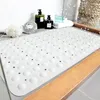 Badmattor 40x70 cm badrum icke-halkfot matta hushållsmassage toalett duschgummgummi