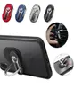 3 I 1 360 Rotation Metal Car Mount Vent Bracket Desktop Phone Holder Ring Holder med detaljhandelspaket för iPhone Samsung Huawei C9390853