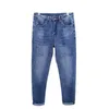 Designer de jeans masculin concepteur de jeans masculin Han Chunxia Elastic Jeans pour un pantalon mince masculin