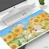 Muskuddar handled vilar mus pad gaming söt kawaii xl hd hem stor mousepad xxl tangentbord pad mjuk kontor naturliga gummi pc bordsmattor möss