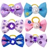 Abbigliamento per cani 100pcs /50 pairpairs brow bulk bow shinestone accessori all'ingrosso