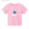 T-shirts Harajuku Printed Childrens Clothing Summer Cotton Kids T-shirt Boys Girls Casual Short-sleeved Fashion Shirts Sportswear Top T240415