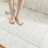 Badmattor 40x70 cm badrum icke-halkfot matta hushållsmassage toalett duschgummgummi