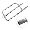 Tools Burner Tube Set 26.4 56.2cm 304 Stainless Steel Parts Pipe Sliver High Quality Kitchen P-shaped